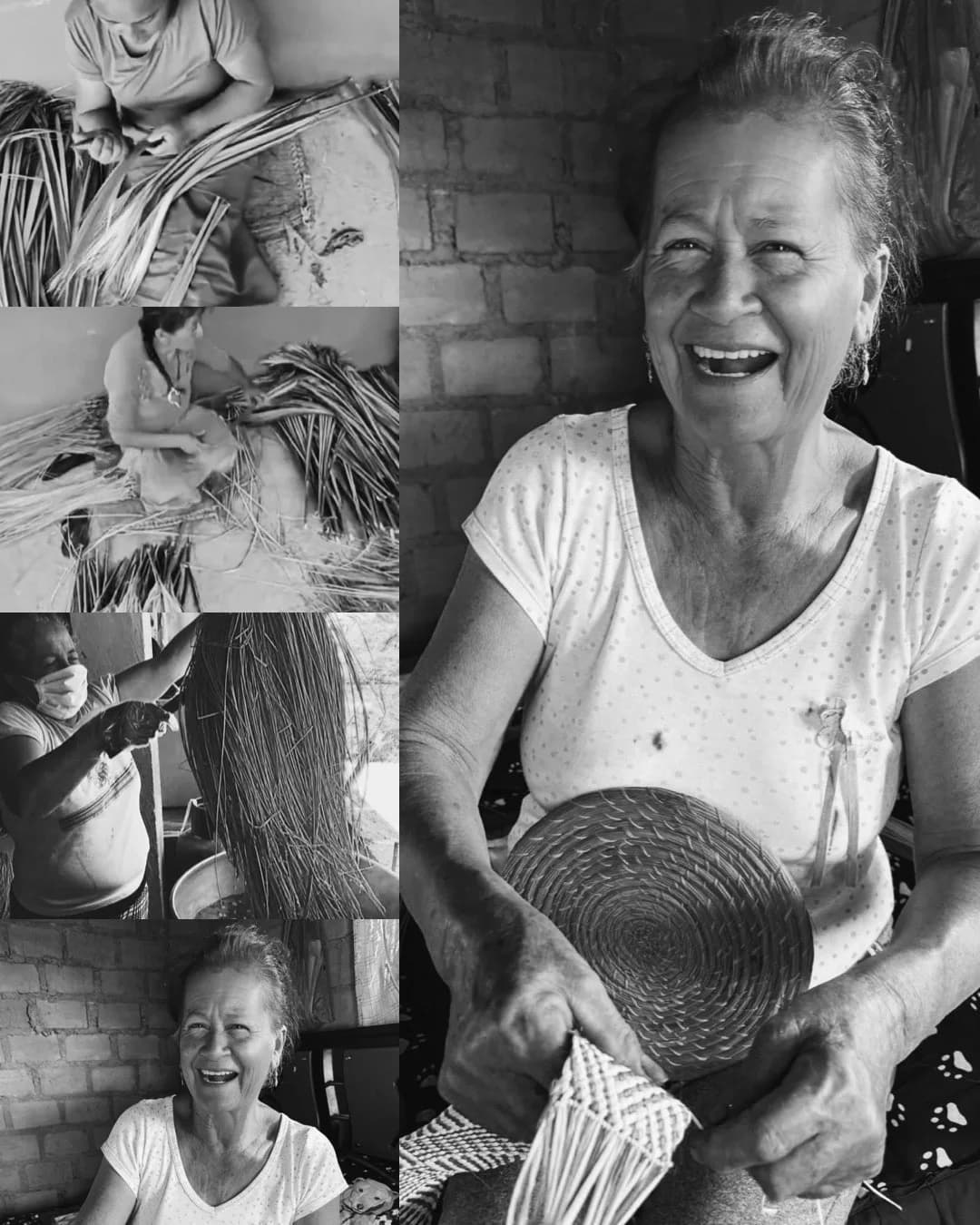 Colombian artisans at work
